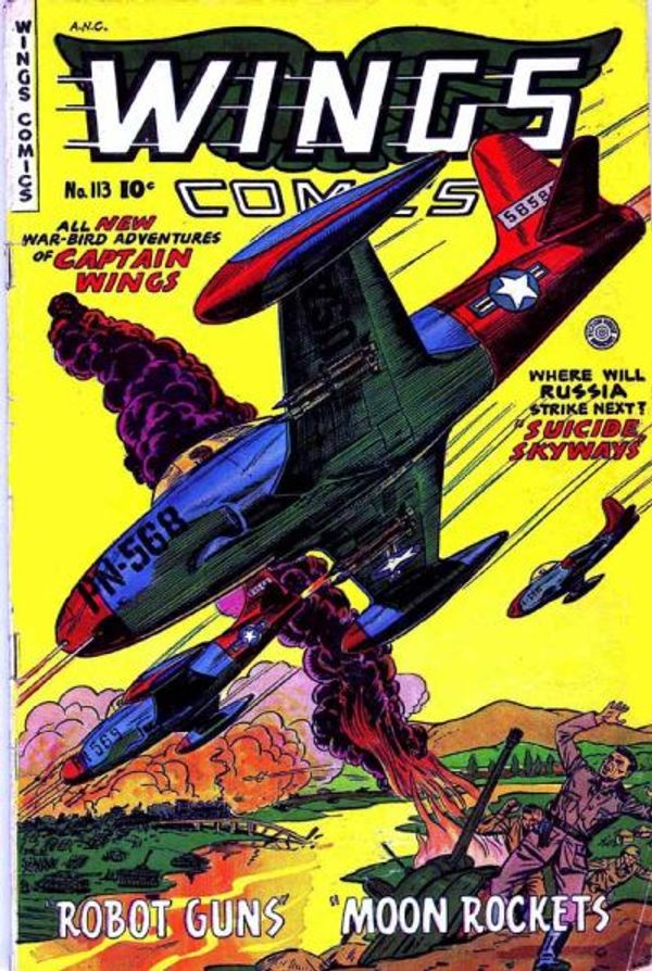 Wings Comics #113