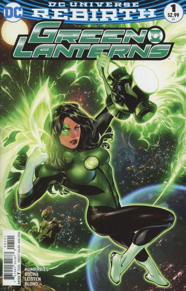 Green Lanterns #1 (Variant Cover)