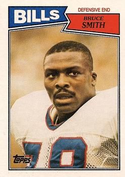 Bruce Smith 1987 Topps #369 Sports Card