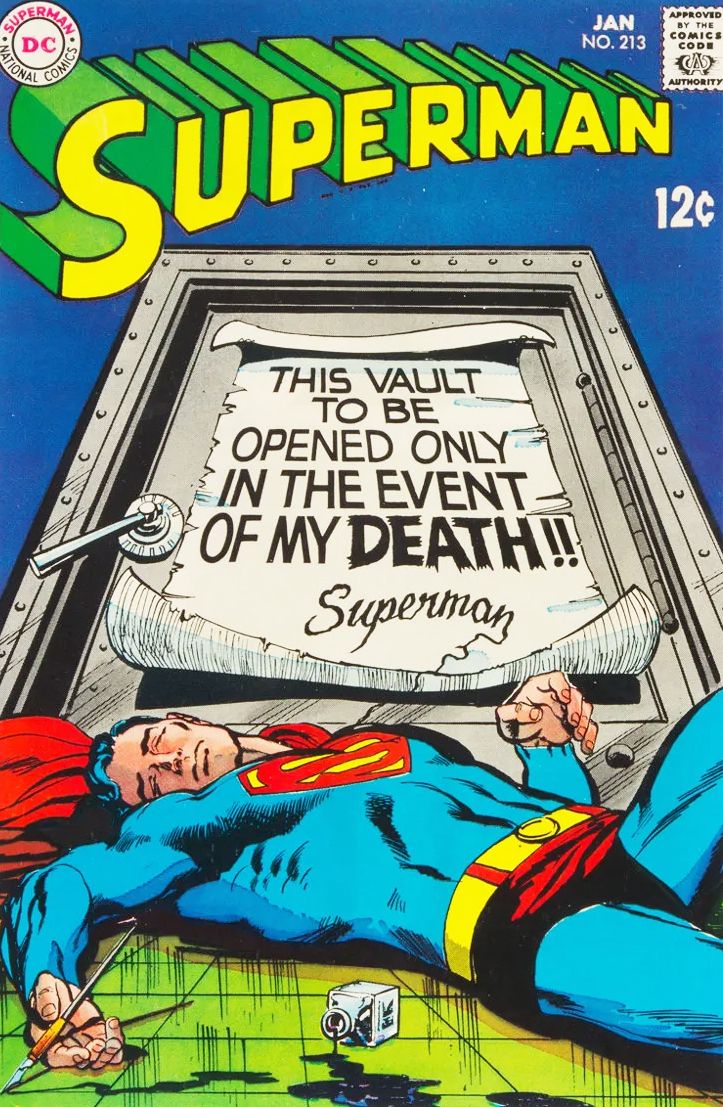 Superman #213 Comic