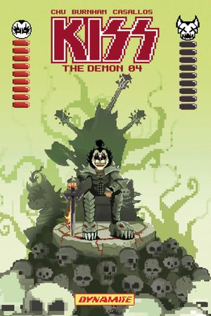 KISS: The Demon #4 (Cover C Adams 8 Bit)