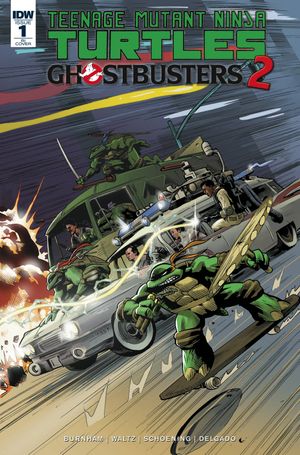Teenage Mutant Ninja Turtles/Ghostbusters II #1 (10 Copy Cover)