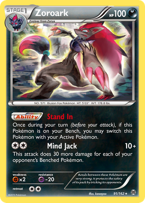 Zoroark (91/162) - BREAKthrough