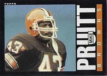 Mike Pruitt 1985 Topps #233 Sports Card