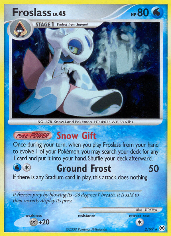 Froslass (2/99) - Arceus Pokémon Card