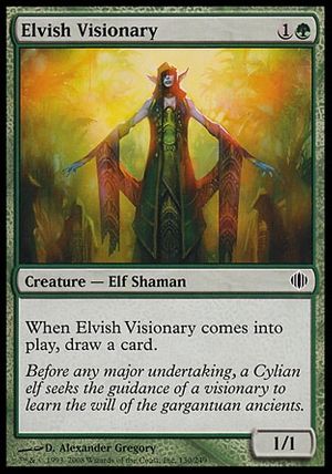 Elvish Visionary (Shards of Alara)