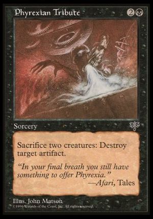 Phyrexian Tribute (Mirage)
