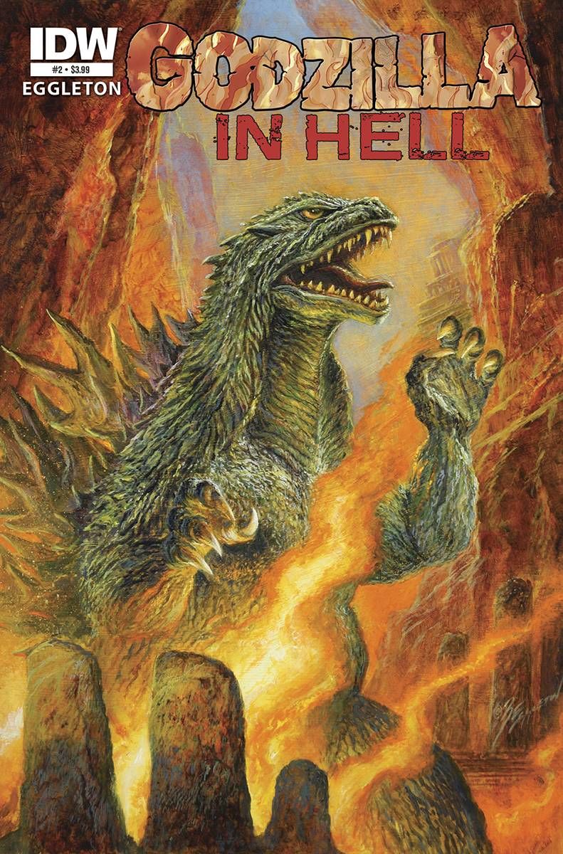 Godzilla In Hell #2 Comic