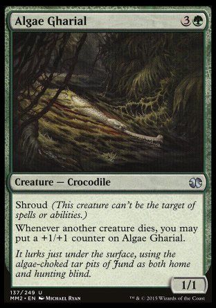 Algae Gharial (Modern Masters 2015) Trading Card