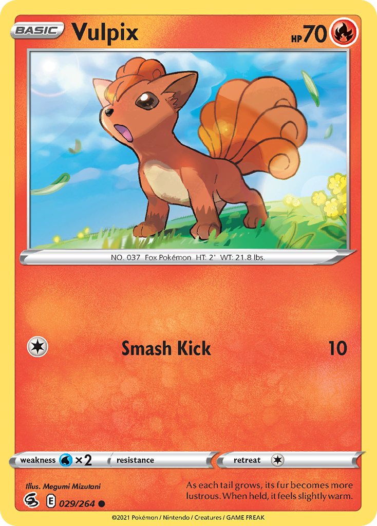 Vulpix (29/264) - Fusion Strike Pokémon Card