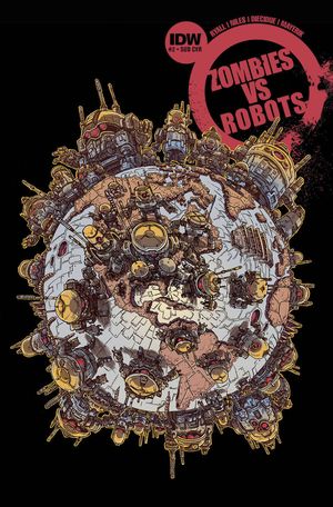 Zombies vs Robots #2 (Subscription Variant)