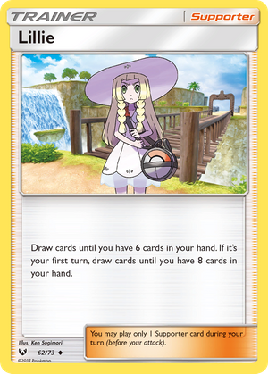 Lillie (Trainer: Supporter) (62/73) - Shining Legends