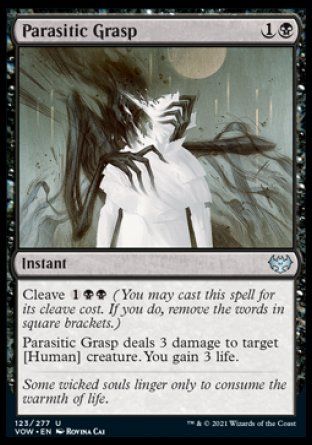 Parasitic Grasp (Innistrad: Crimson Vow) Trading Card