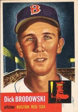 Dick Brodowski 1953 Topps #69 Sports Card