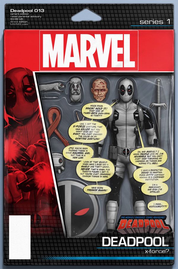 Deadpool #13 (Christopher Action Figure Variant)