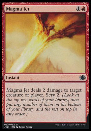 Magma Jet (Duel Decks : Anthology) Trading Card