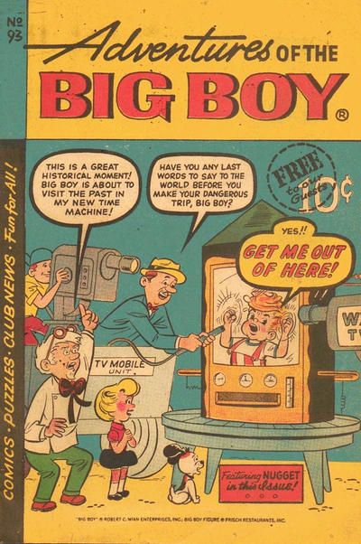 Adventures of Big Boy #93 [East] Comic
