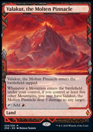 Valakut, the Molten Pinnacle (Zendikar Rising Expeditions) Trading Card