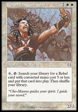 Ramosian Commander (Mercadian Masques) Trading Card