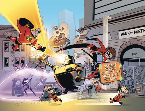 Disney Pixar Incredibles 2 #1 (Crisis Midlife & Stories Cover)