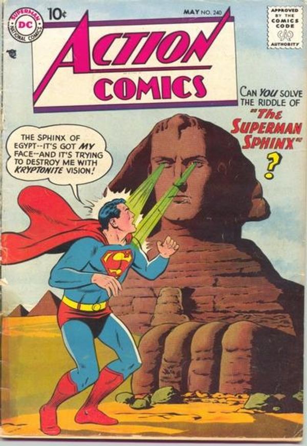 Action Comics 240 Value GoCollect )