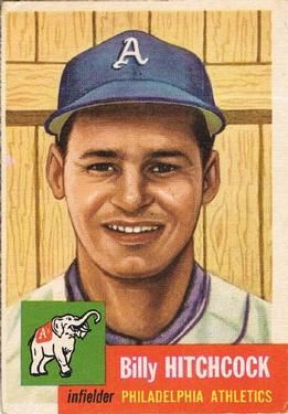Billy Hitchcock 1953 Topps #17 Sports Card