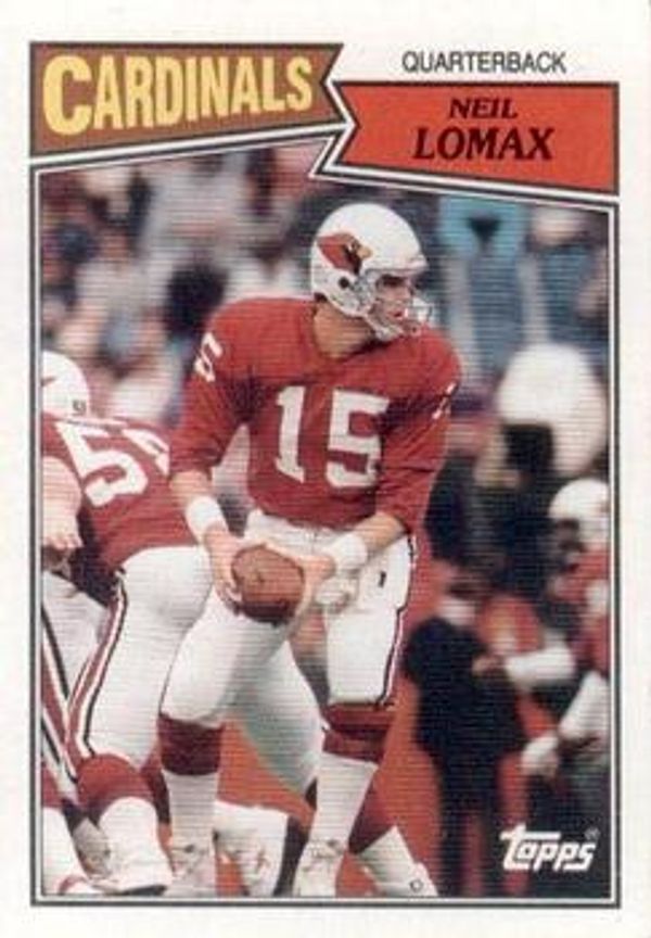 Neil Lomax 1987 Topps #329