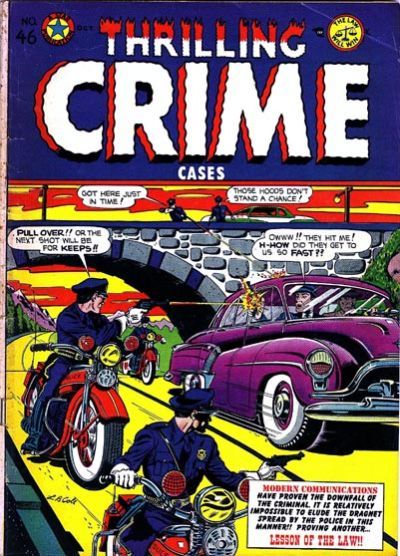 Thrilling Crime Cases #46 Comic