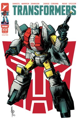 Transformers #20 (2nd Ptg Cvr B Jason Howard Autobot Variant)
