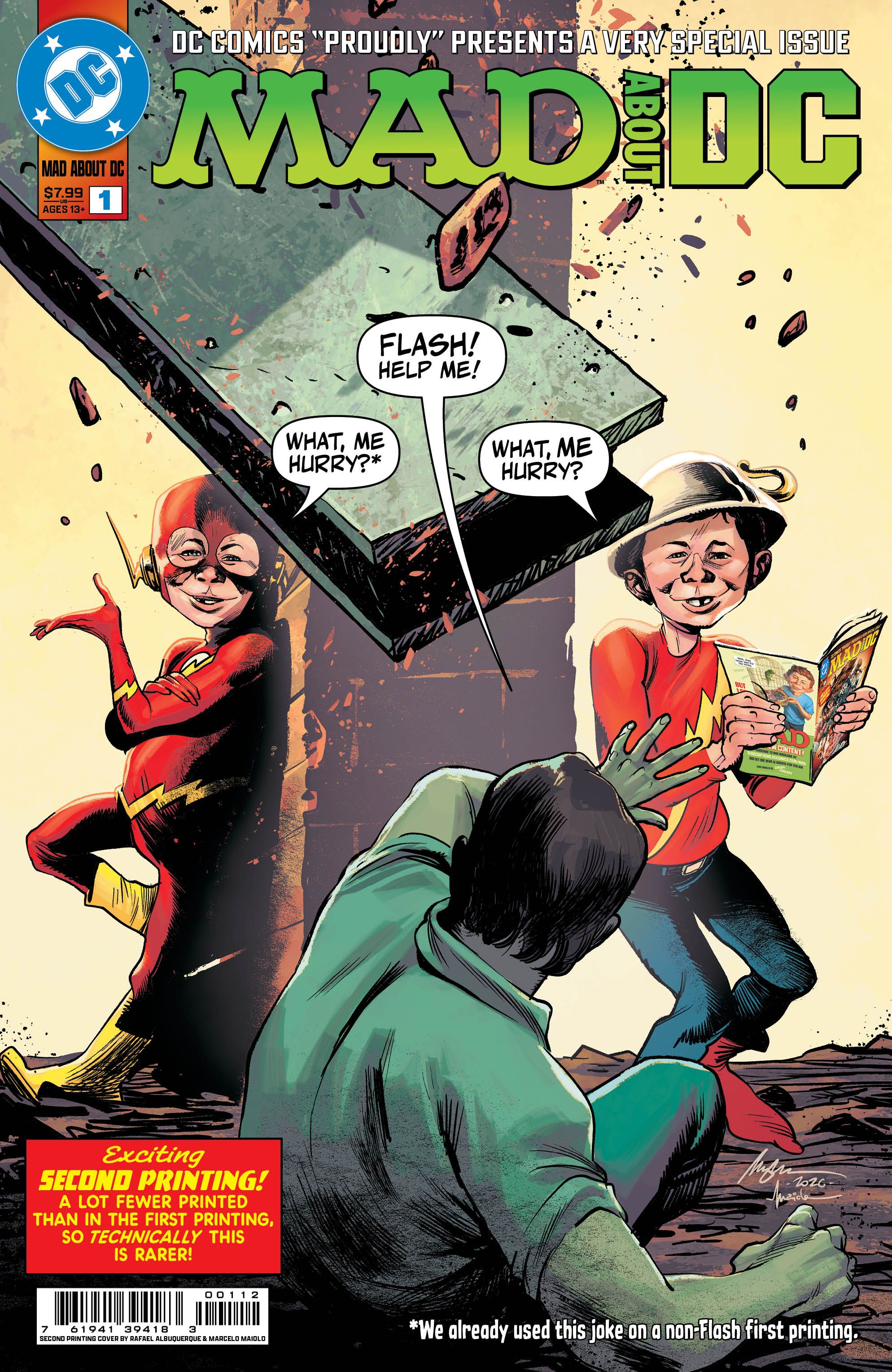 Mad About DC #1 (Second Printing Cvr A Rafael Albuquerque) Comic