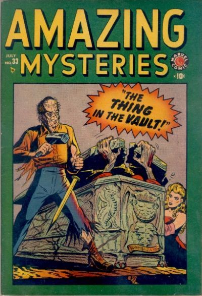 Amazing Mysteries #33 Comic