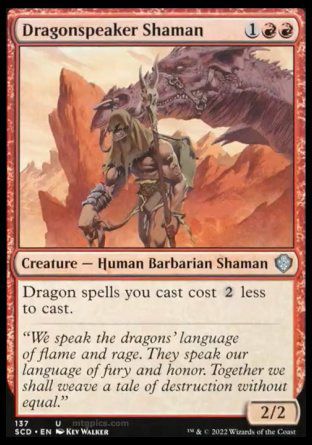 Dragonspeaker Shaman (Starter Commander Decks) Trading Card