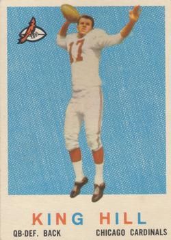 King Hill 1959 Topps #117 Sports Card