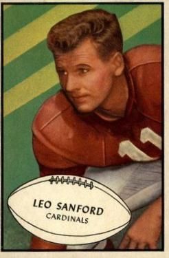 Leo Sanford 1953 Bowman #39 Sports Card