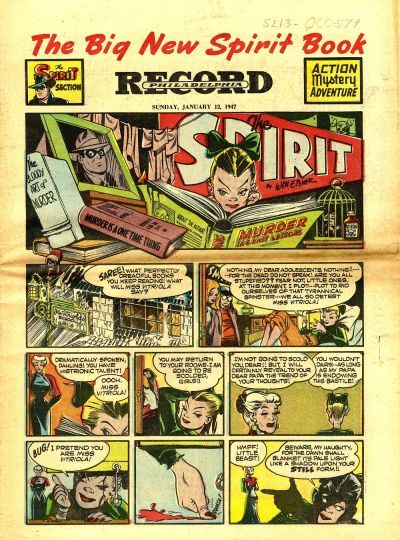 Spirit Section #1/12/1947 Comic
