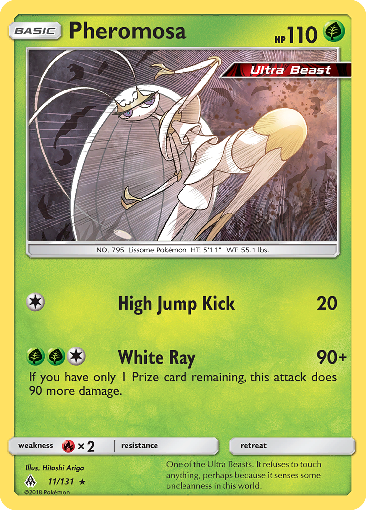 Pheromosa (11/131) - Forbidden Light Pokémon Card