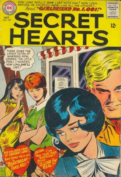 Secret Hearts #107 Comic