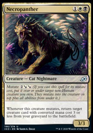 Necropanther (Ikoria Lair of Behemoths) Trading Card