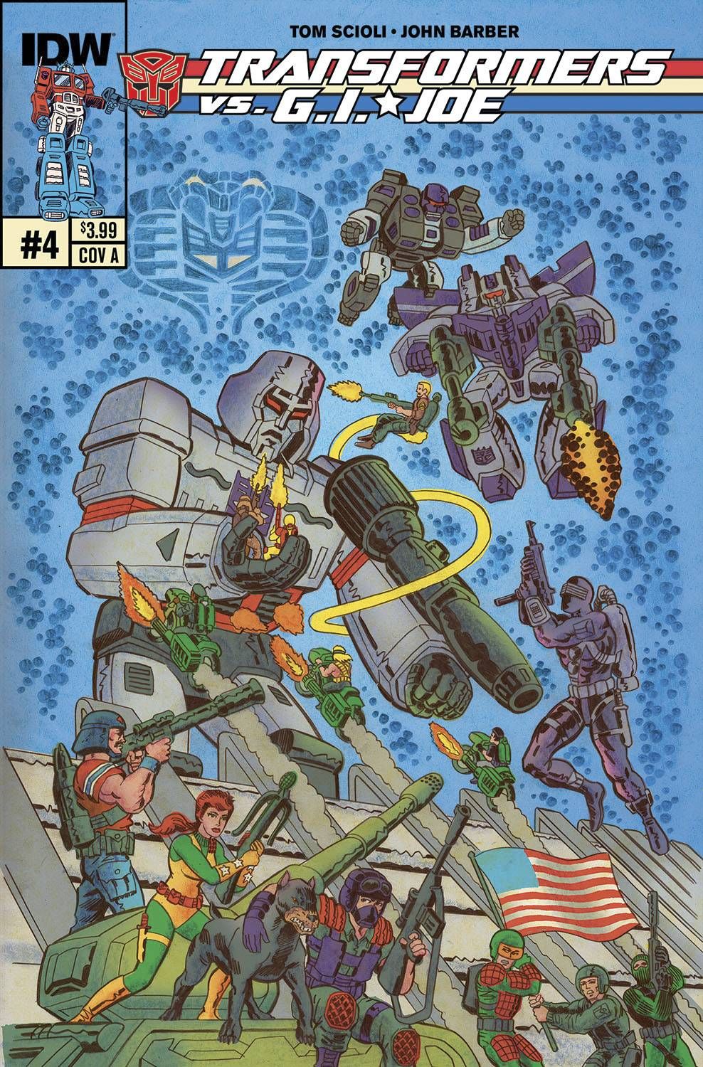Transformers Vs G.I. Joe #4 Comic