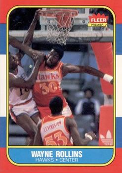 Tree Rollins 1986 Fleer #94 Sports Card