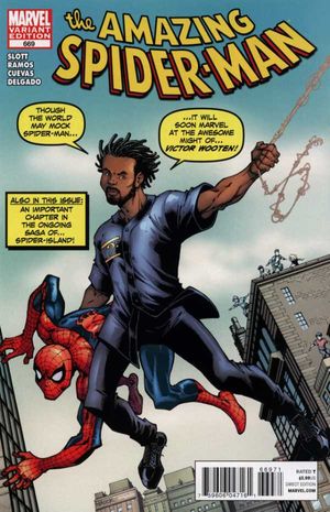 Amazing Spider-Man #669 (Victor Wooten)