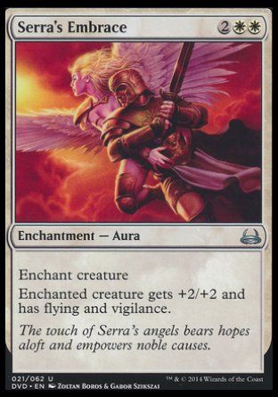 Serra's Embrace (Duel Decks : Anthology) Trading Card