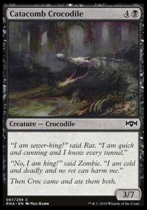 Catacomb Crocodile (Ravnica Allegiance)