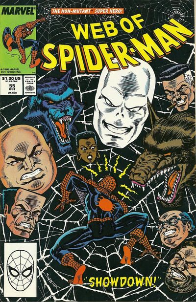 Web of Spider-Man #55 Comic