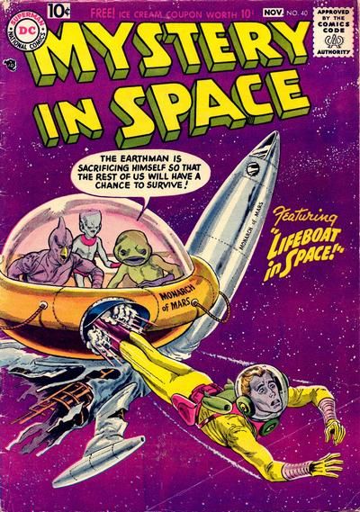 Mystery in Space #40 Comic
