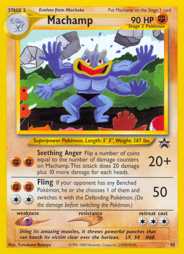 Machamp (43/53) - Wizards Black Star Promos