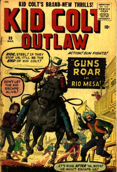 Kid Colt Outlaw #89 Comic