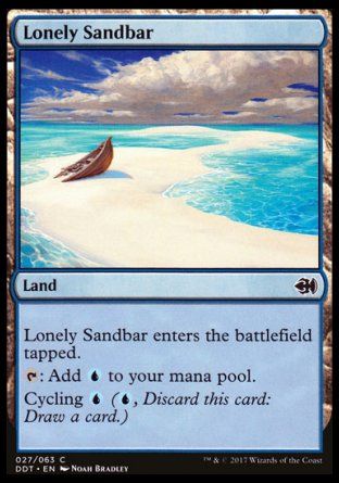 Lonely Sandbar (Merfolks vs. Goblins) Trading Card