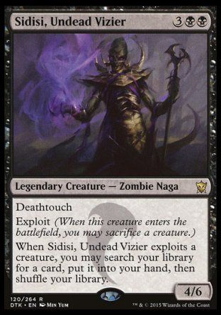 Sidisi, Undead Vizier (Dragons of Tarkir) Trading Card