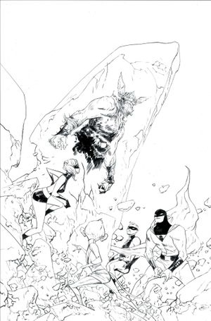 Space Ghost #3 (Cvr I Inc 1:15 Jae Lee Line Art Virgin Variant)